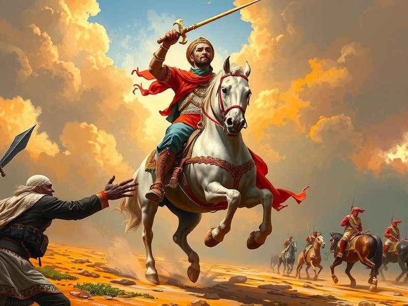 Maharana Pratap Historical Painting